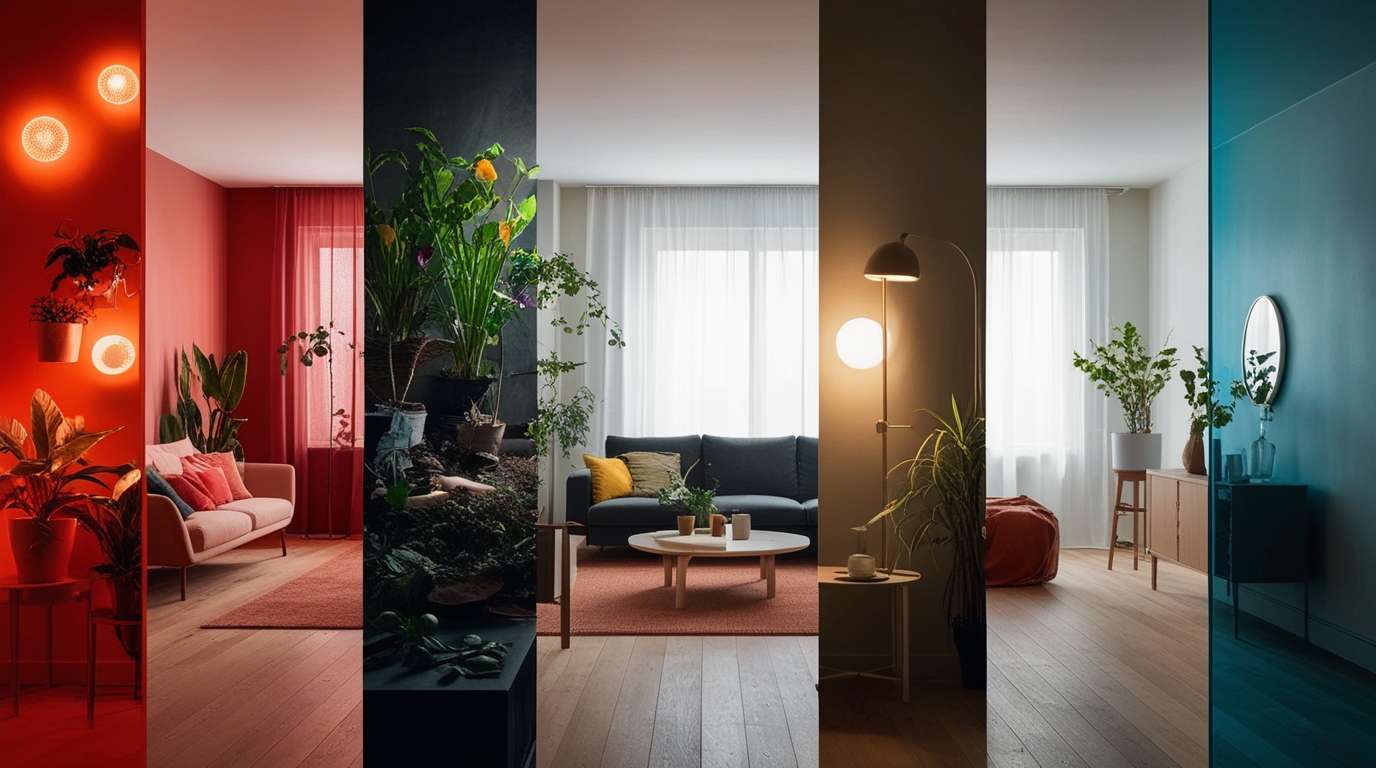 Émotions domestiques, Réflexion intérieure, Atmosphère de la maison, Influence de l’espace sur les émotions, Décoration et émotions